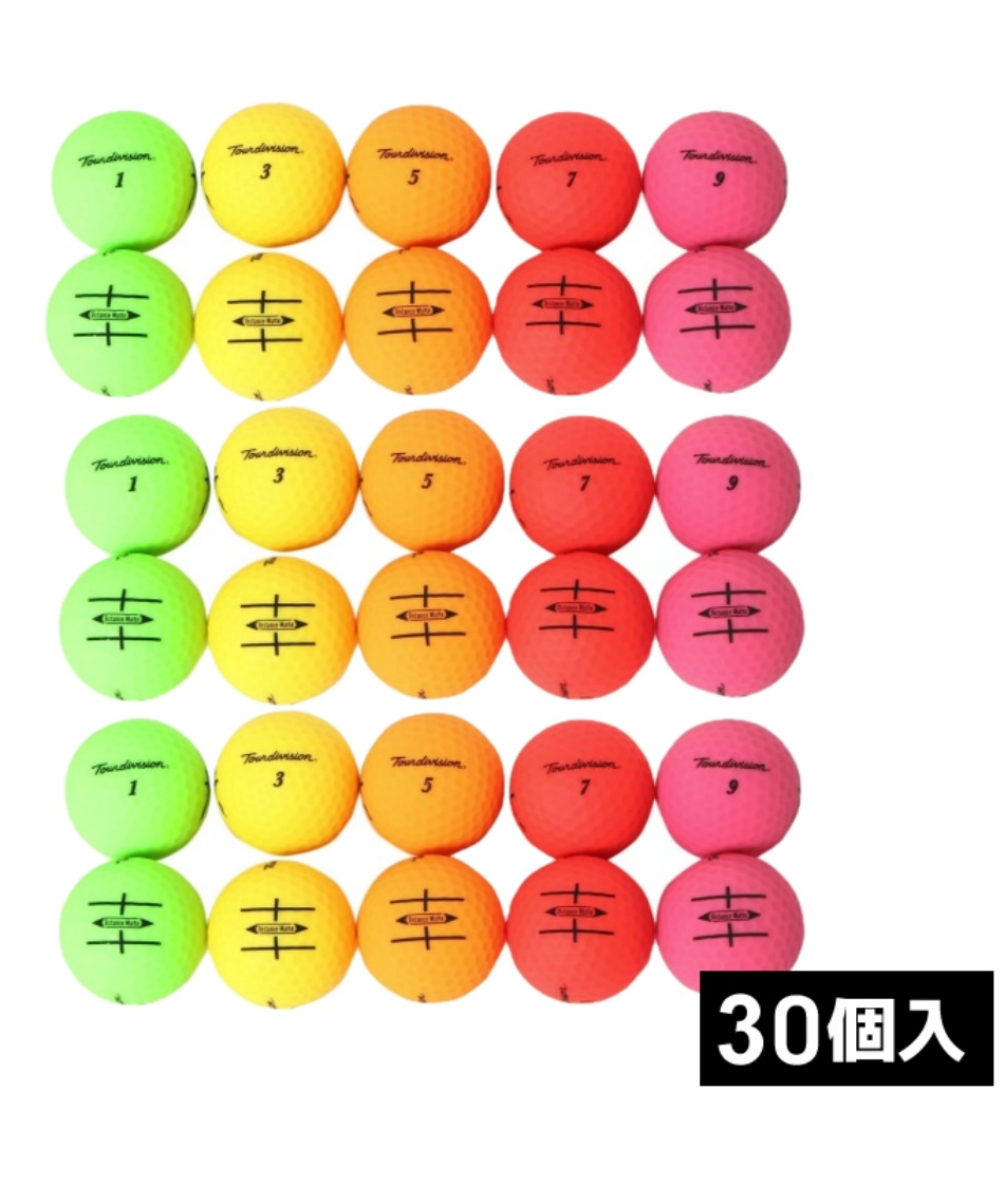 ツアーディビジョン(Tourdivision) ゴルフボール 30個 ツアーディビジョン(Tourdivision) ゴルフボール 30個