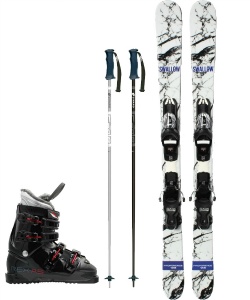 スポーツ・レジャー:スキー:スキー板:ショート・ファンスキー