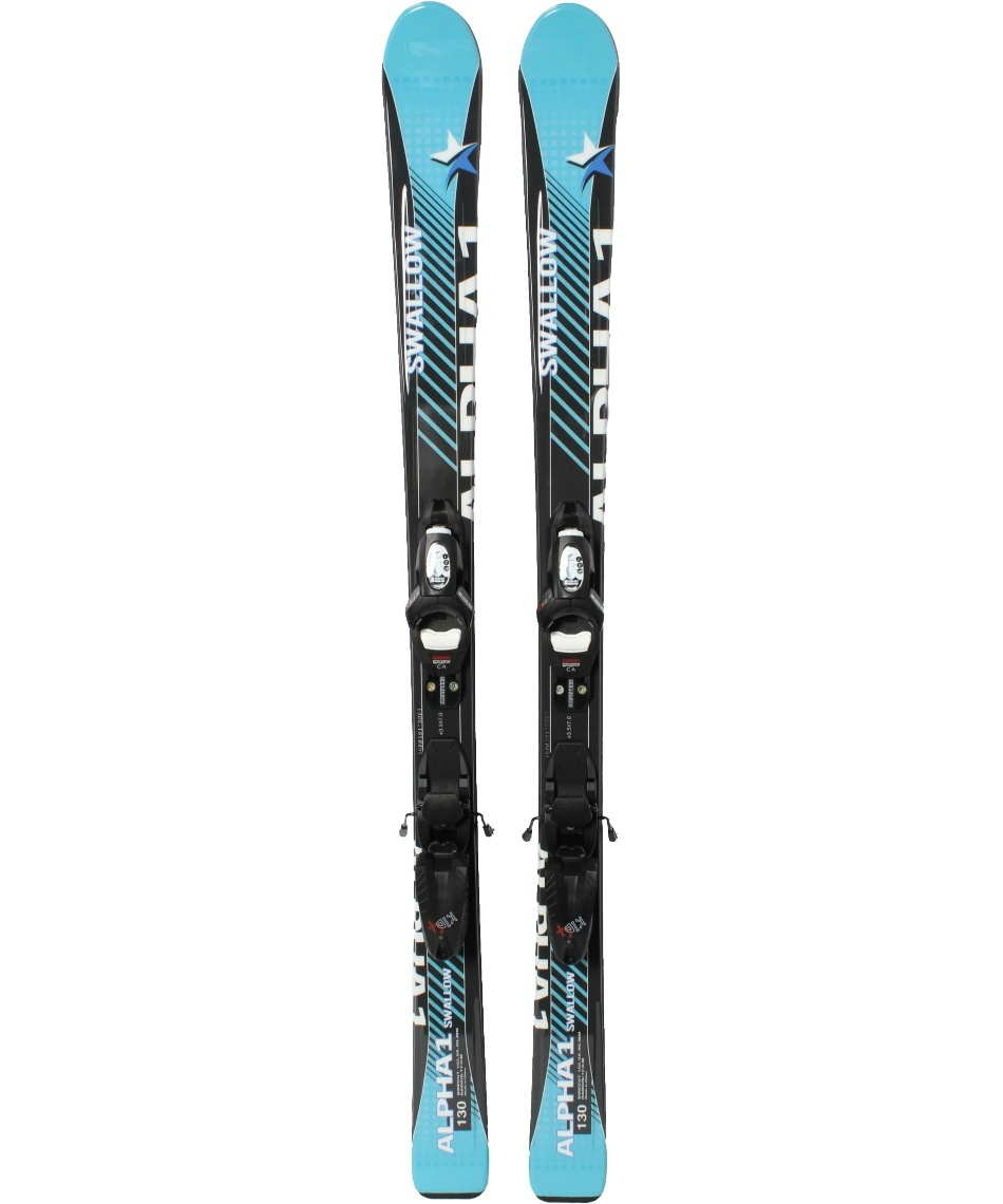 スワロー(Swallow) スキー板 ジュニアスキー 3点セット ALPHA ONE Jr+