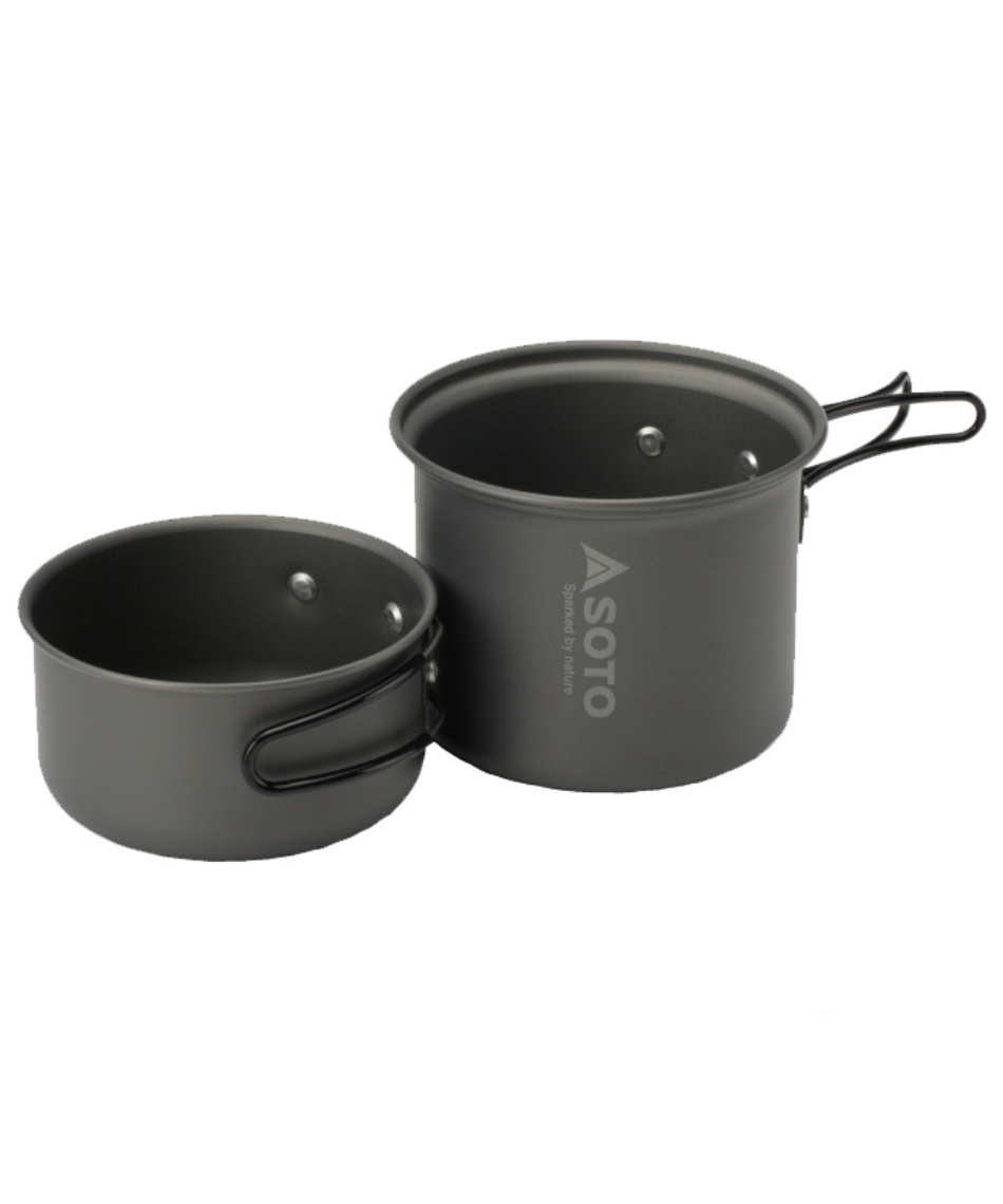 ソト(SOTO) 調理器具セット 鍋 アルミクッカーセットM SOD-510