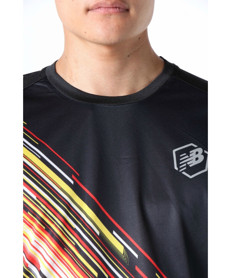 ニューバランス New Balance ランニングウェア Tシャツ 半袖 Hz トレーニング ショートスリーブシャツ Amt Bk スポーツ用品ならヒマラヤオンラインストア 公式