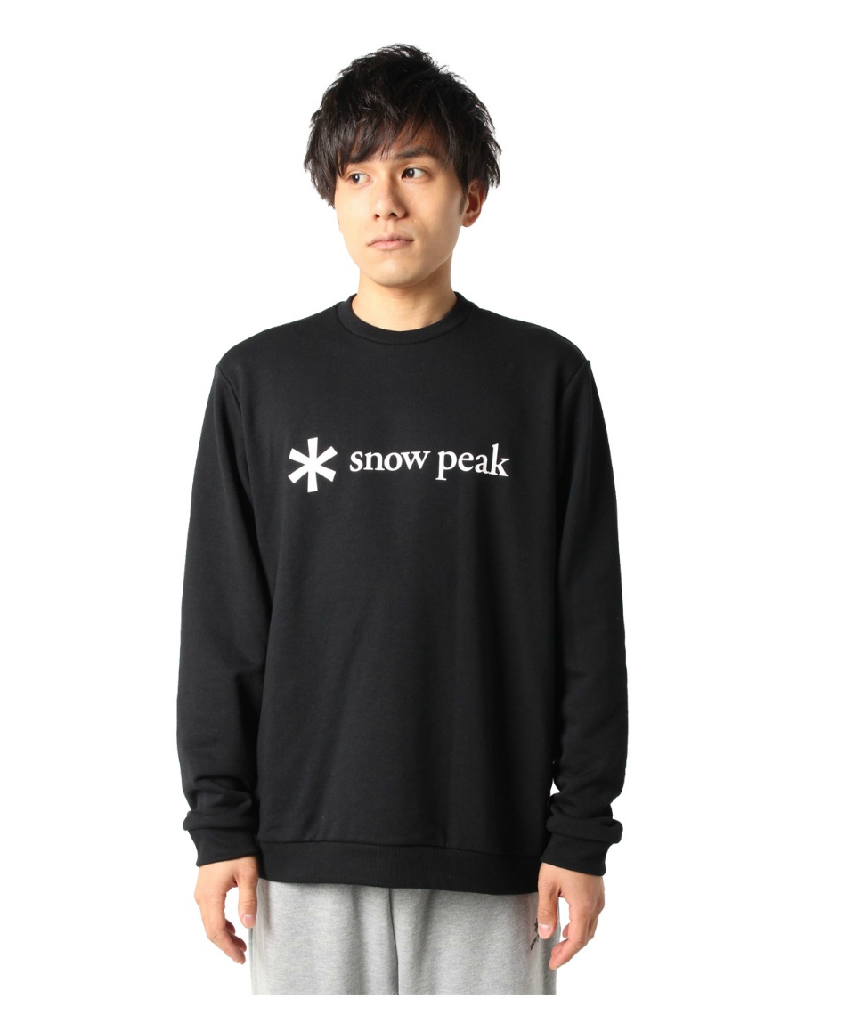 スノーピーク(snow peak) スウェット トレーナー プリンティド ロゴ