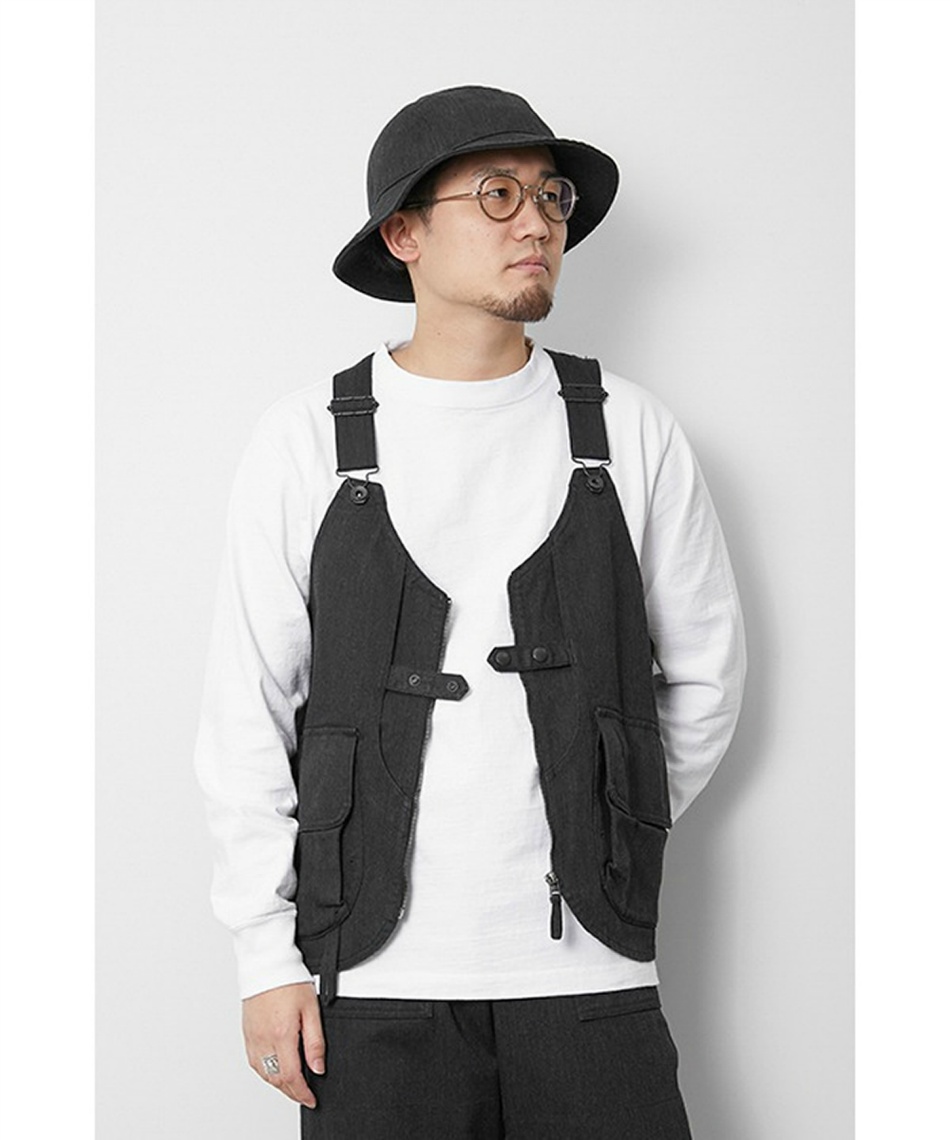 スノーピーク(snow peak) ベスト TAKIBI Denim Vest JK-20AU113 スノーピーク(snow peak) ベスト TAKIBI Denim Vest JK-20AU113