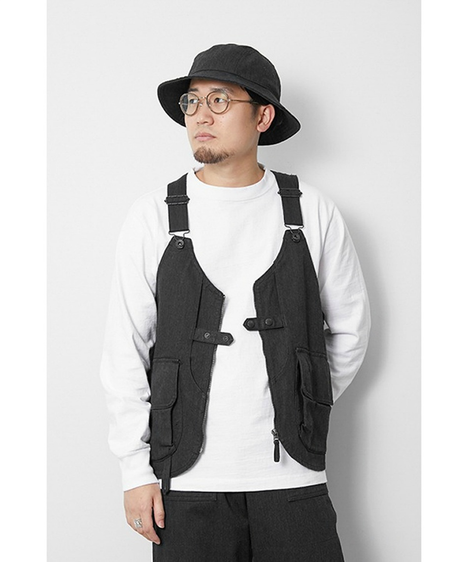 スノーピーク(snow peak) ベスト TAKIBI Denim Vest JK-20AU113 スノーピーク(snow peak) ベスト TAKIBI Denim Vest JK-20AU113