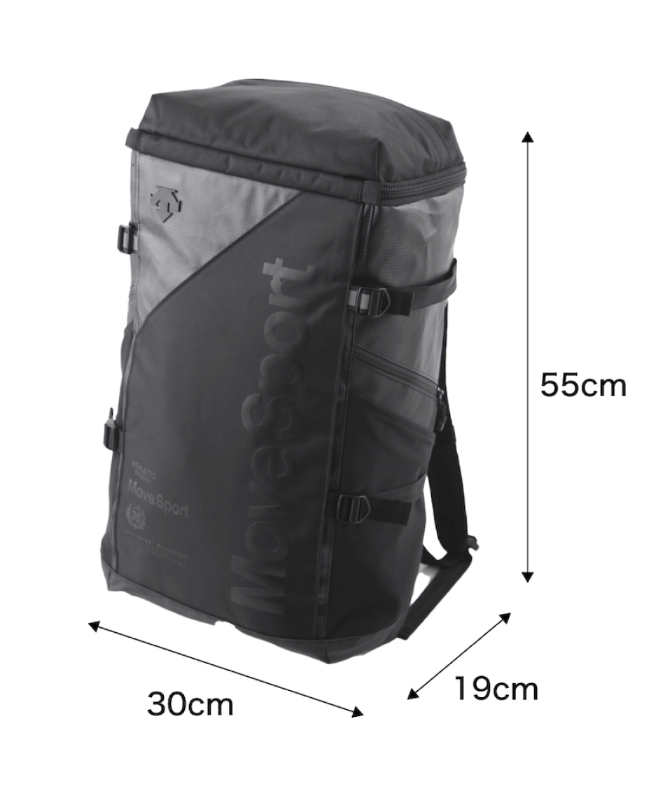 デサント(DESCENTE) バックパック スクエアバッグL 40 DMATJA05-BK