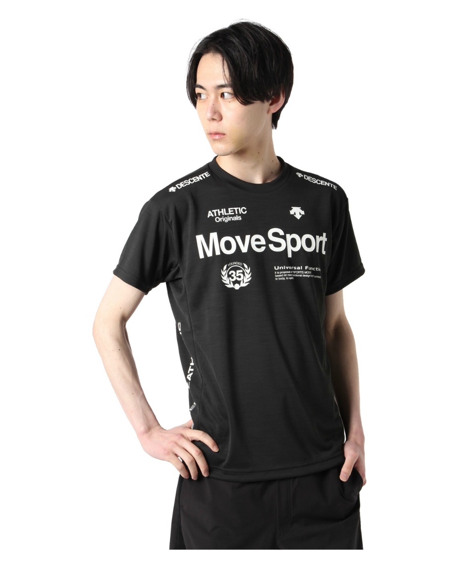 デサント(DESCENTE) Tシャツ 半袖 サンスクリーン杢 機能Tシャツ