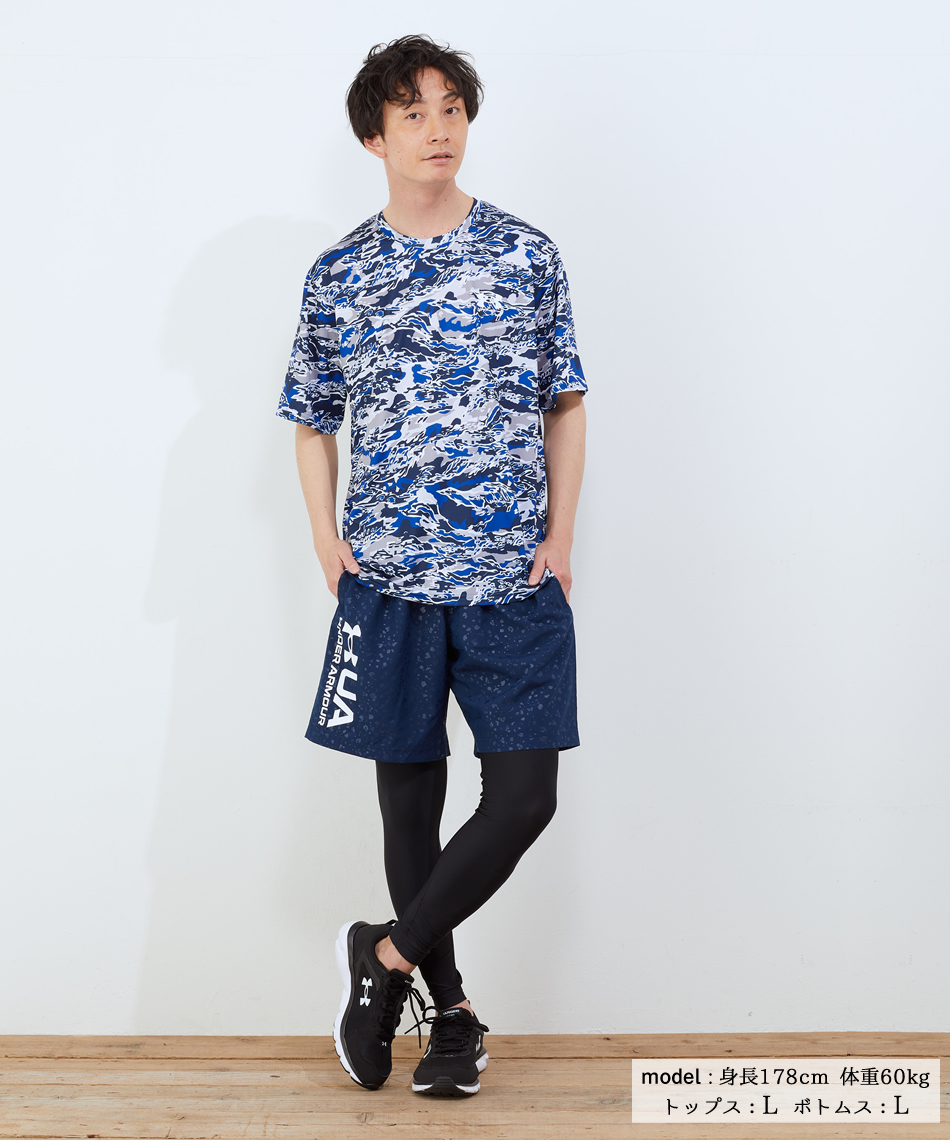 アンダーアーマー(UNDER ARMOUR) ハーフパンツ UAウーブン エンボス 