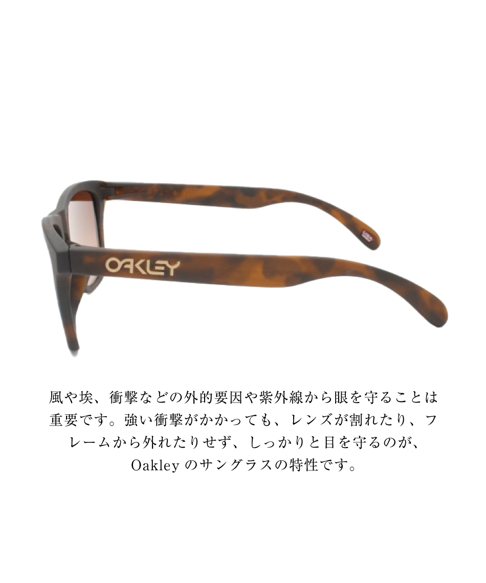 OAKLEYオークリーOO9245CブラウンFROGSKINSフロッグスキン75 OAKLEYオークリーOO9245CブラウンFROGSKINSフロッグスキン75