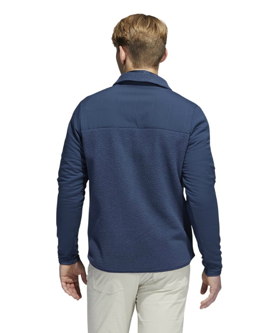 アディダス(adidas) ゴルフウェア ブルゾン 長袖撥水フリース シャツ