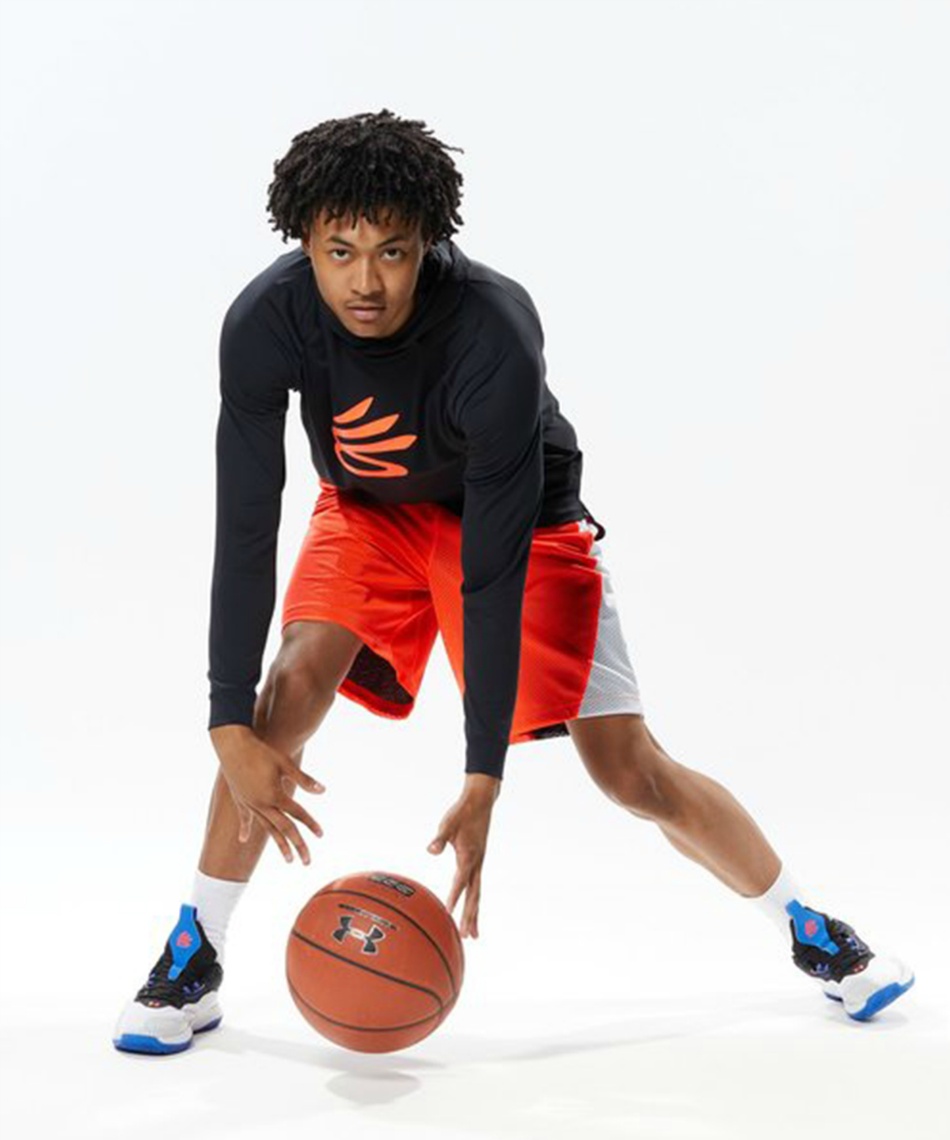 バスケットボール 長袖シャツ カリー テック ロングスリーブ