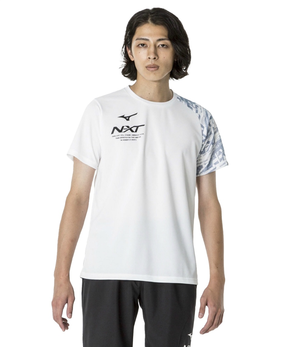 Tシャツ 半袖 N-XT ロゴ機能Tシャツ 32JAA210 | スポーツ用品なら