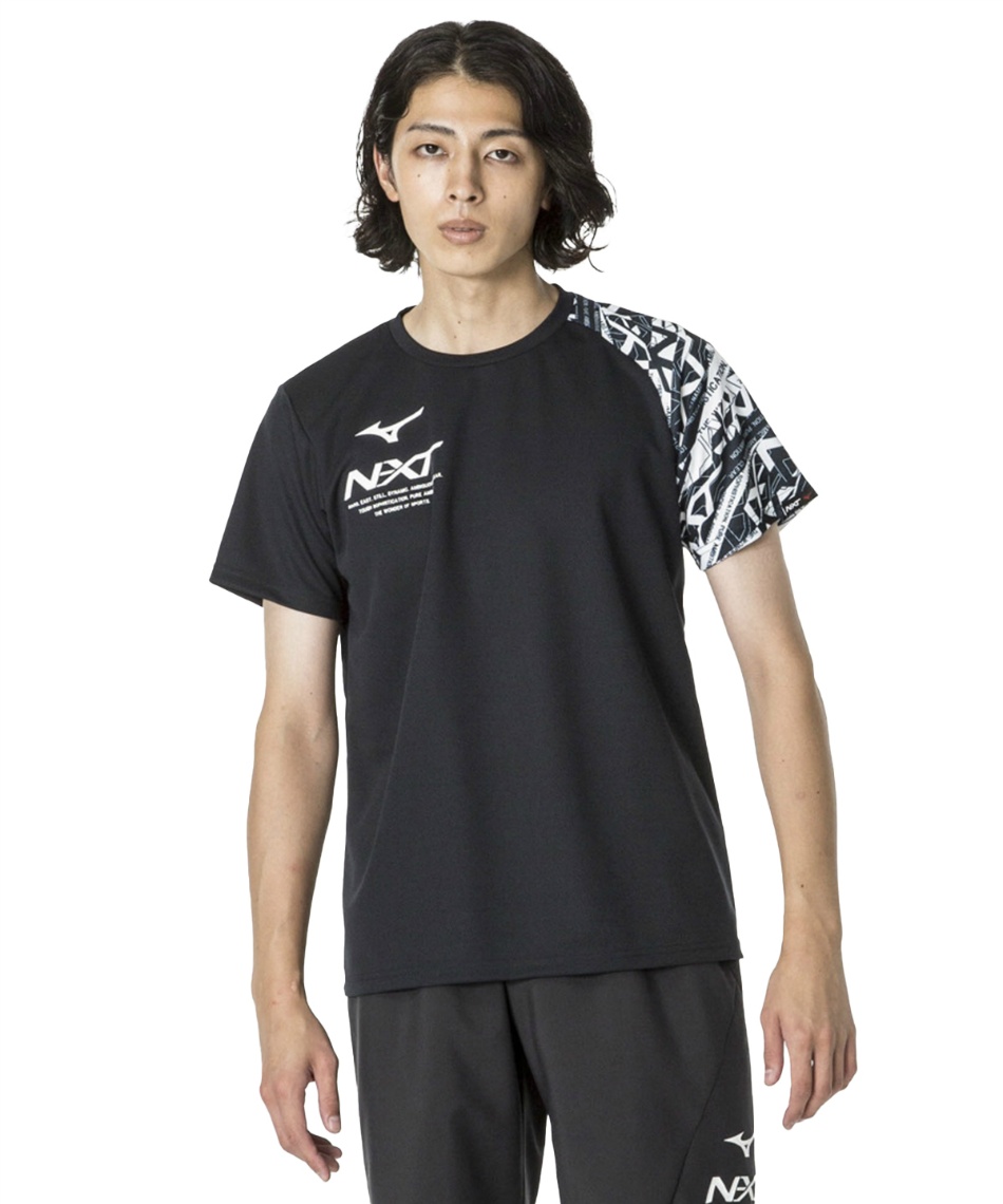 Tシャツ 半袖 N-XT ロゴ機能Tシャツ 32JAA210 | スポーツ用品なら