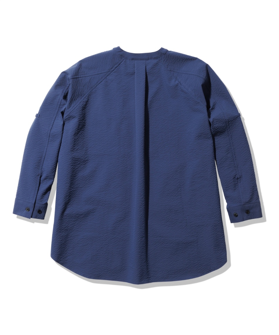 ヘリーハンセン(HELLY HANSEN) 長袖シャツ ロングスリーブシアサッカー 