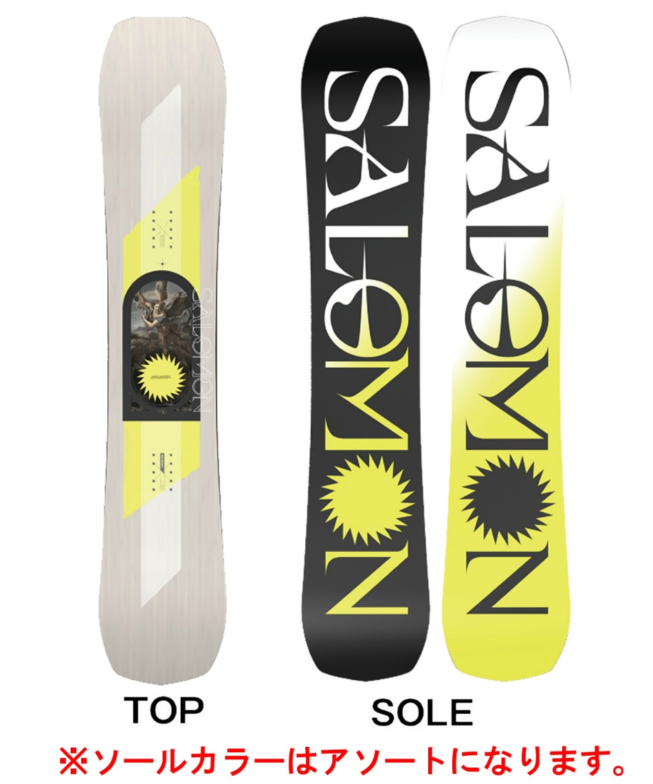 スノーボード MON サロモン SIGHT SMU ＆ コーズ 板＋ビンディングセット 2点セット