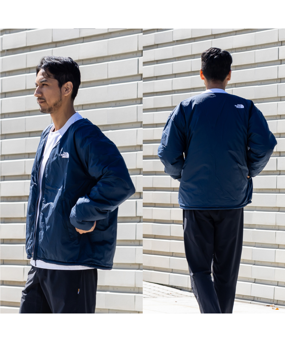 フリース ジャケット リバーシブルエクストリームパイルカーディガン