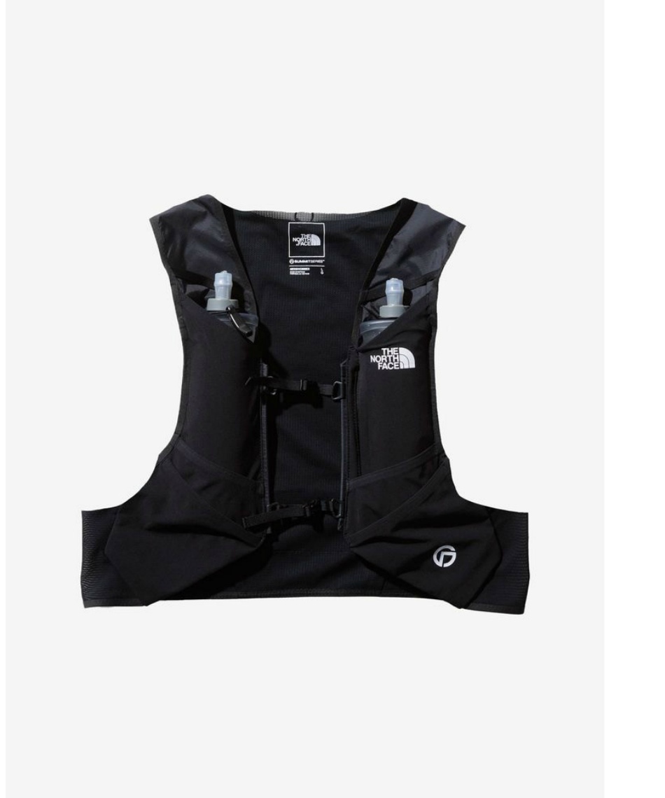 【新品未使用】THE NORTH FACE ランニングベスト ブラック Ｍ／9L ザ・ノース・フェイス(THE NORTH FACE) ベスト型バッグ サミットラン