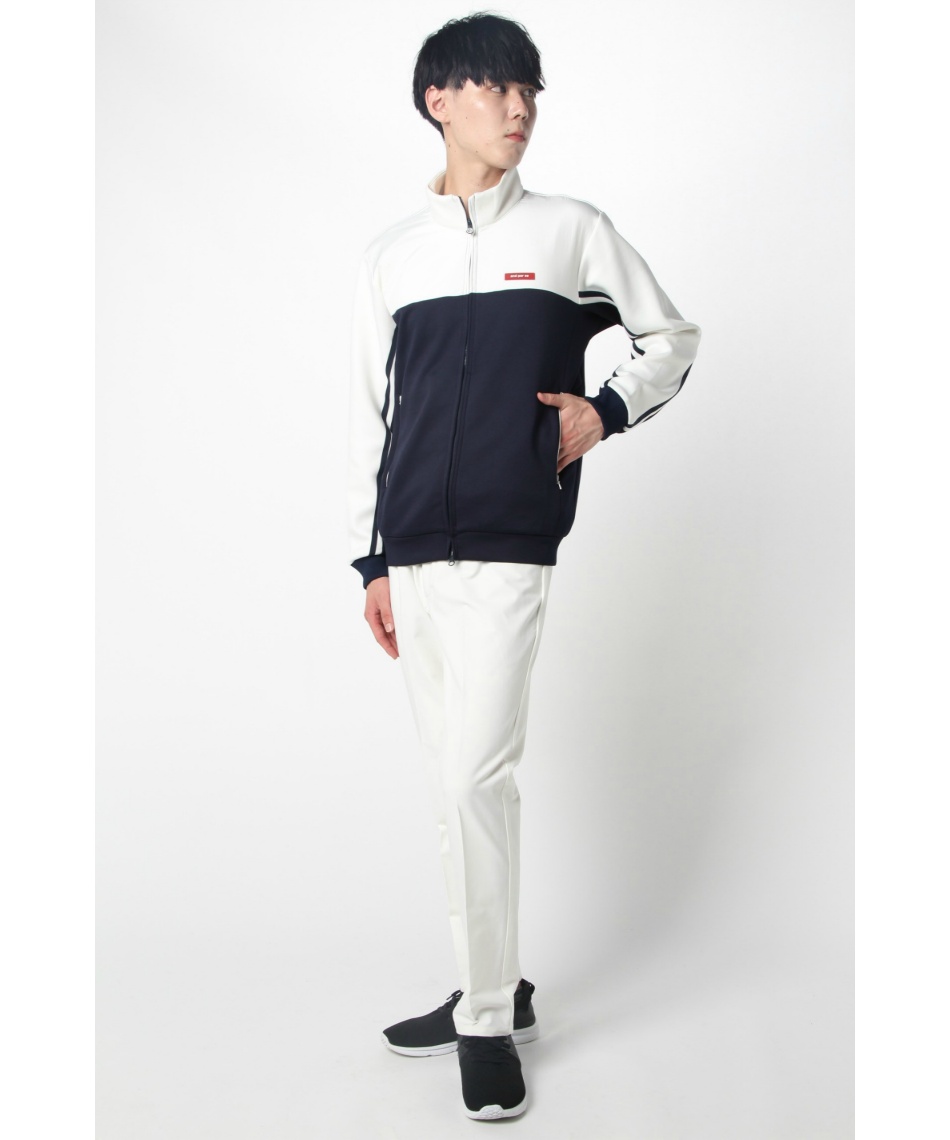 アンパスィ(and per se) ゴルフウェア ブルゾン スウェットブルゾン