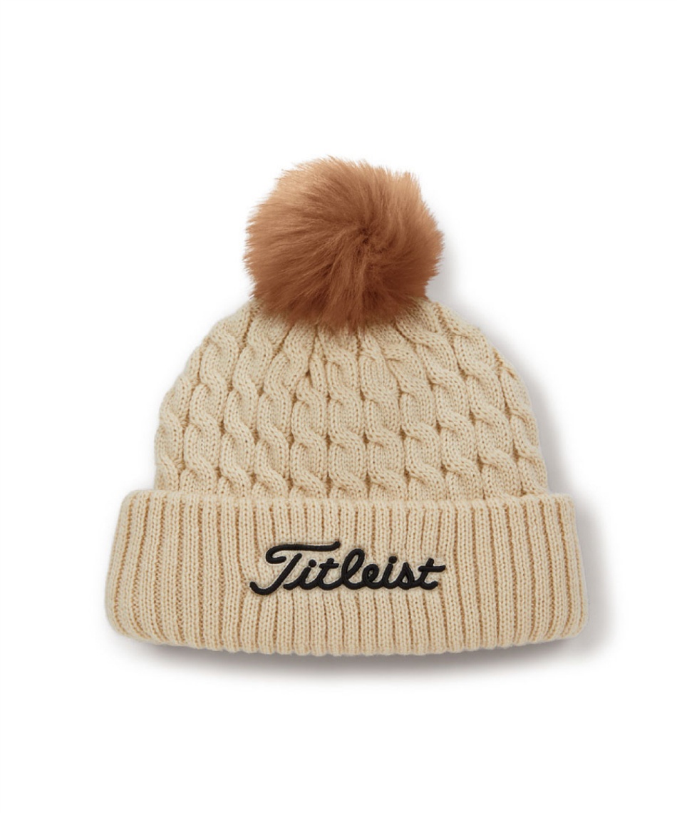 Titleist タイトリスト☆ アーガイル 蓄熱ジップニット☆グレー×ピンク タイトリスト ゴルフウェア 長袖セーター 秋 冬 ハイネックニット