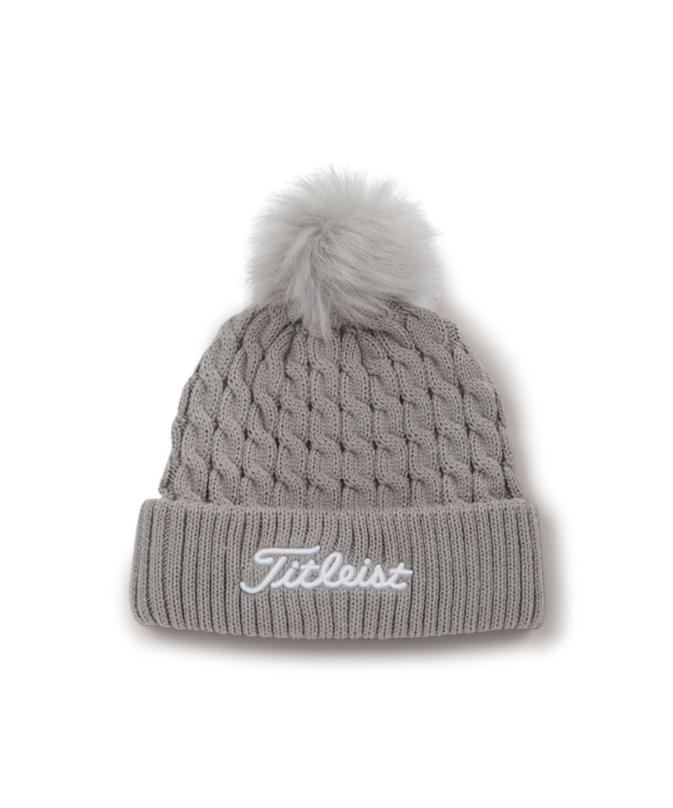 タイトリスト(Titleist) ゴルフ ニット帽 ウィメンズ ケーブルニット