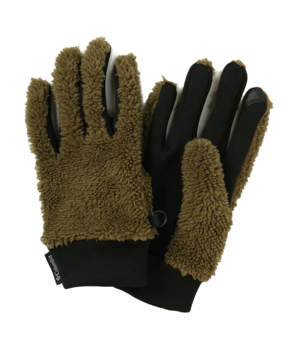 PowWow グレーキルティングボアグローブ L 防寒 POWWOW パウワウ