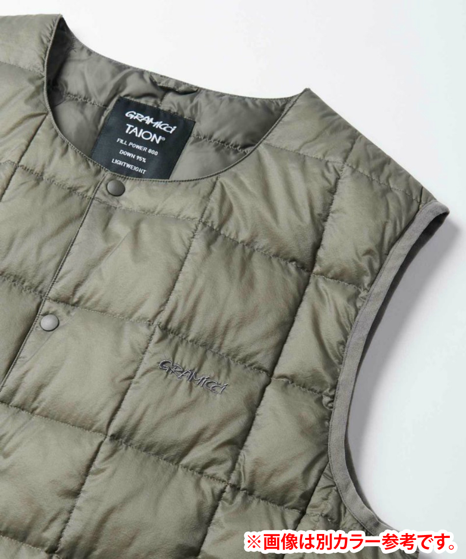 グラミチ(Gramicci) ダウンベスト GRAMICCI×TAION INNER DOWN VEST
