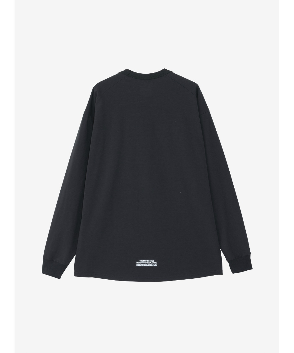 Tシャツ 長袖 ロングスリーブエンライドティー ユニセックス NT32460 K