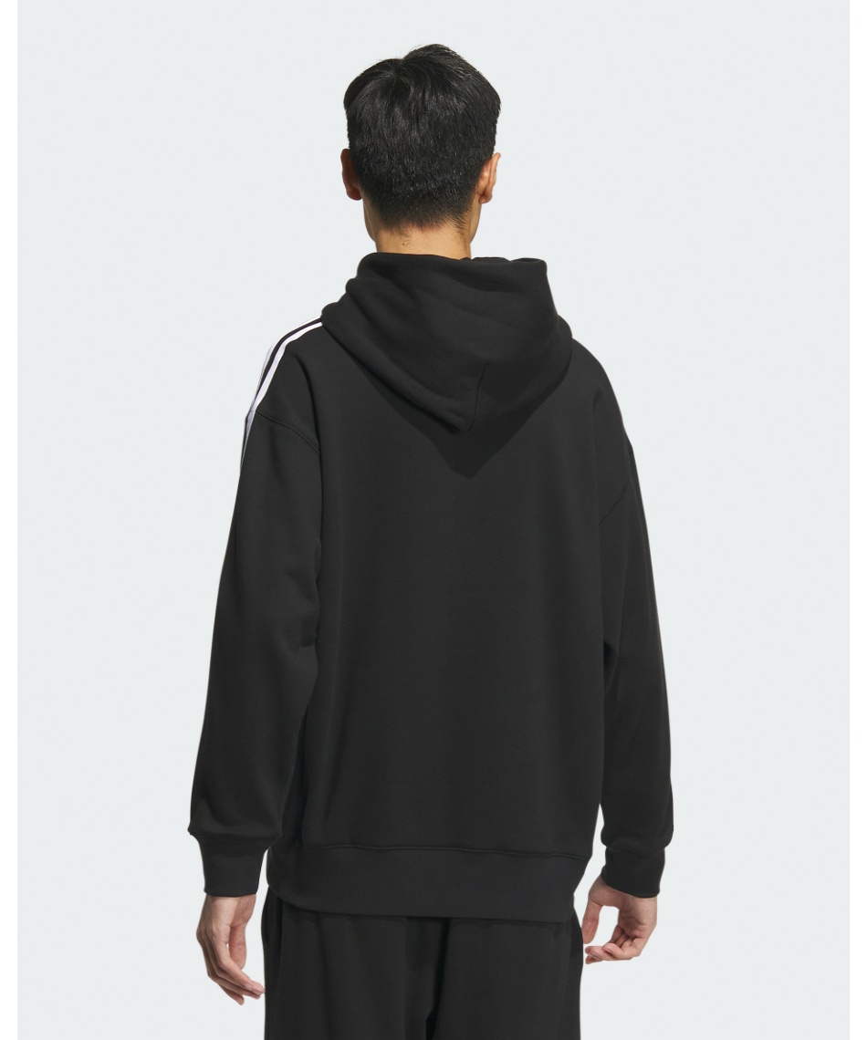 スウェットパーカー エッセンシャルズプラス ルーズフィット スリー