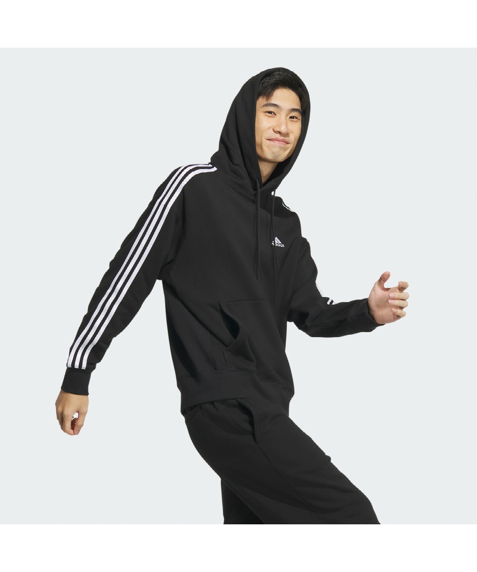 激安最終値下げ‼️新品未使用品‼️ユリウス25PRE FWコットンスウェットパーカー スウェットパーカー エッセンシャルズプラス ルーズフィット スリー