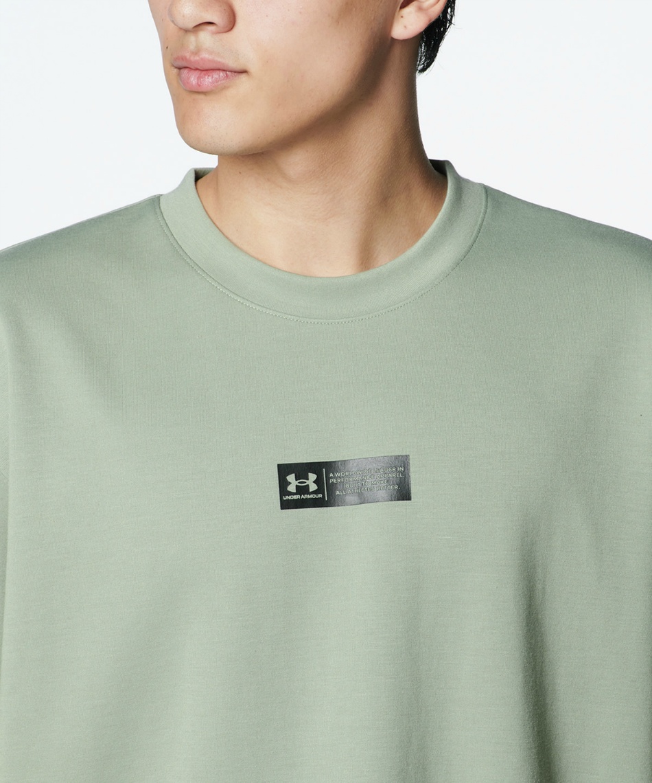 Tシャツ 半袖 UAオーバーサイズ バック グラフィック ショート