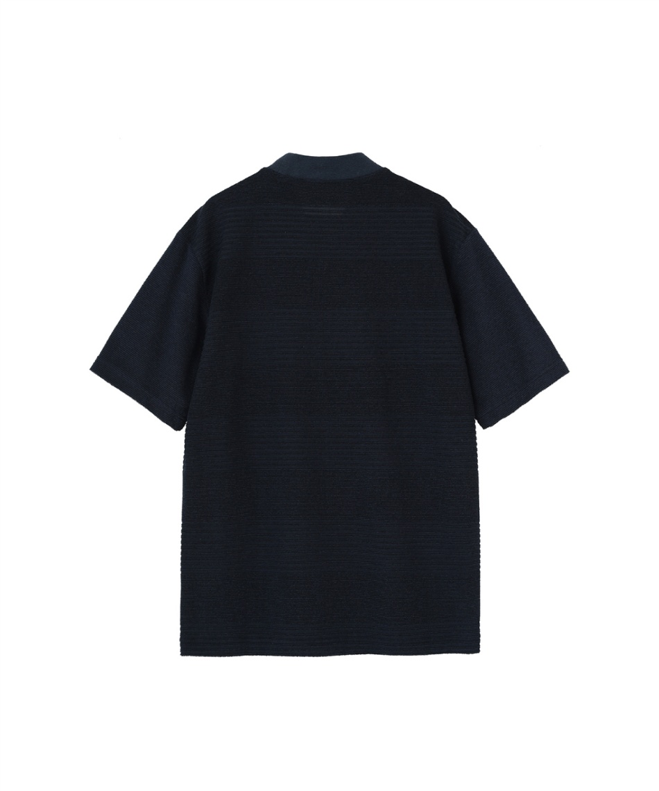 【MARK & LONA】メッシュジャカード BS モックネックTシャツ MARK&LONA - 【2025AW】【レディース】 EVER MOTION MOCK NECK