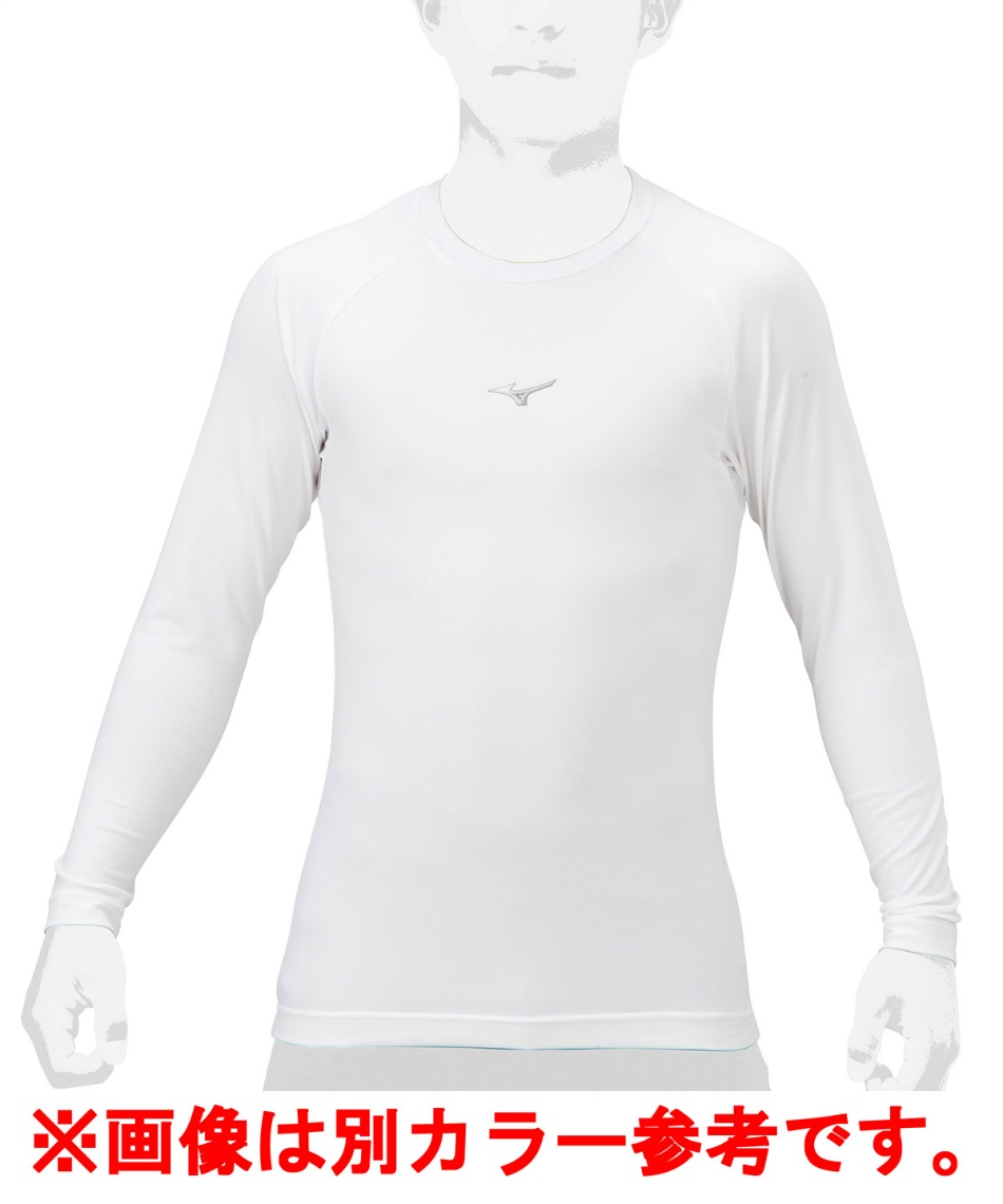 野球 アンダーシャツ 長袖 ジュニア ローネック 長袖 12JAAP5027