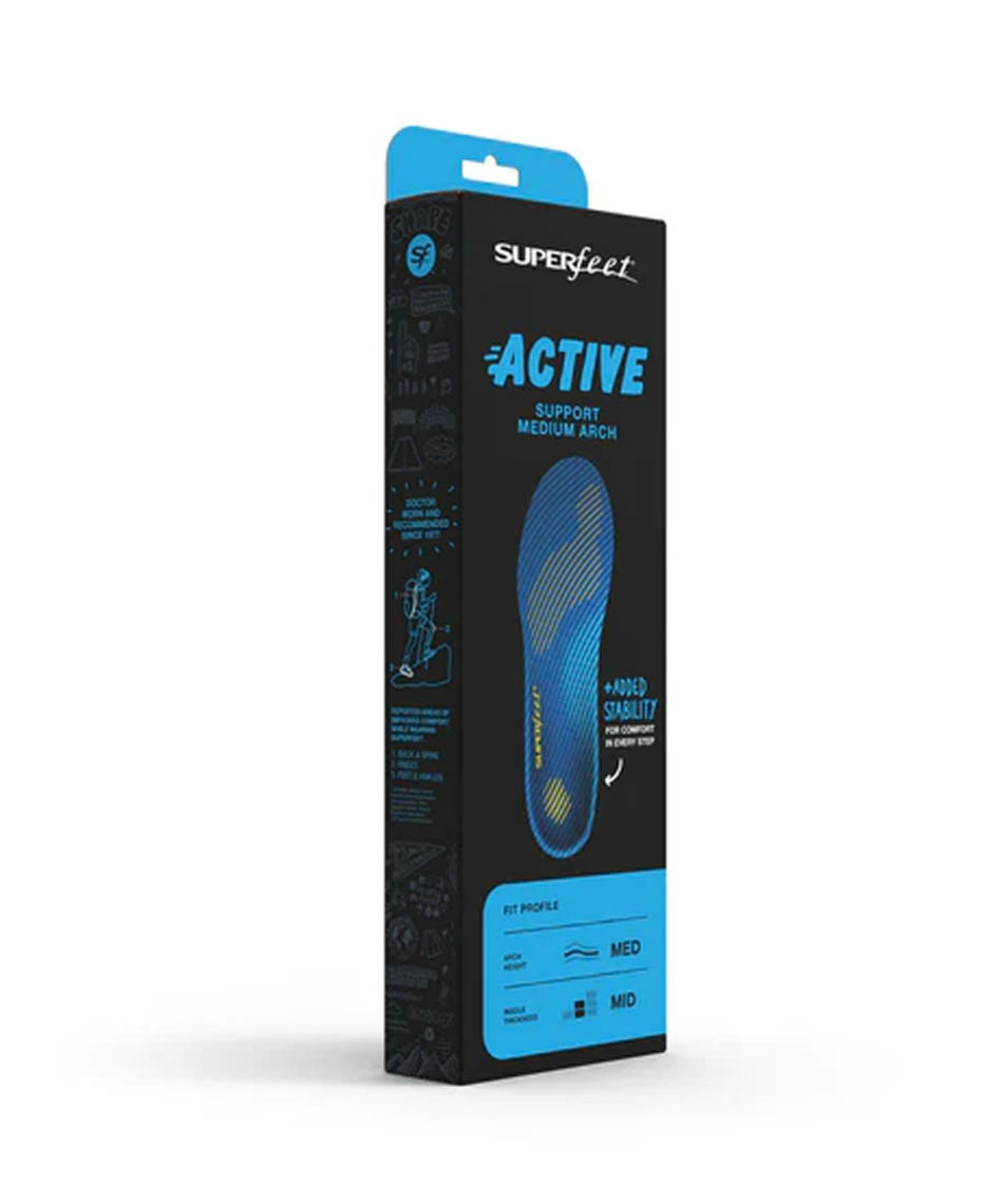 【新品未使用】SUPERfeet ACTIVE 低アーチサポートインソール SUPERFEET ( スーパーフィート ) インナーソール ACTIVE SUPER
