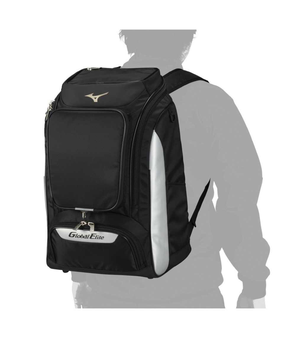 Mizuno バックパック M.U.R.F.C. ブラック バックパック｜バッグ｜マルチスポーツ｜ミズノ公式オンライン