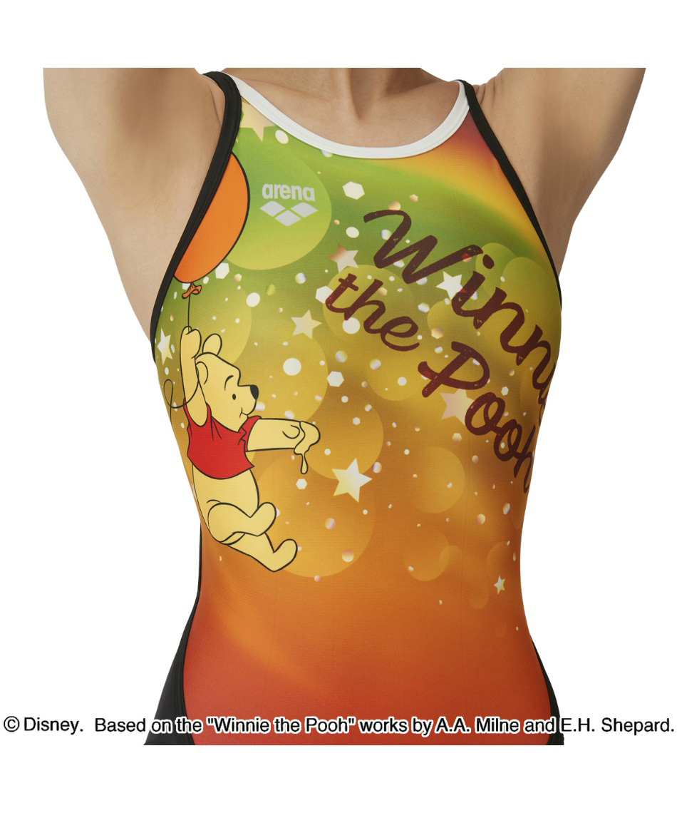 トレーニング水着トレーニングワンピース オープンバックAS4FWM55W