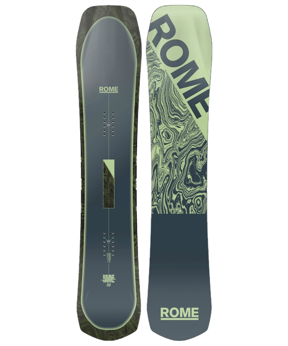 ローム(ROME) スノーボード 板 ラヴィーン RAVINE カービング パウダー