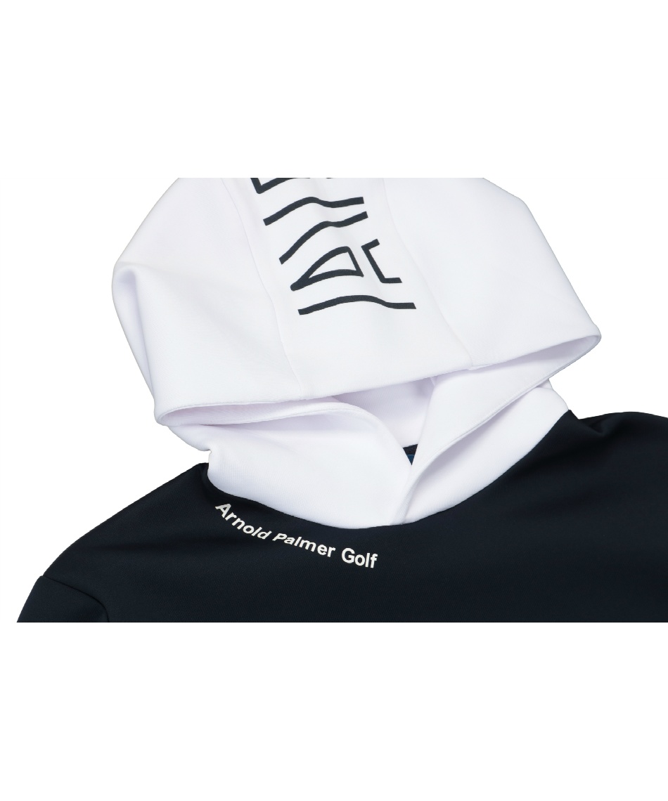 ゴルフウェア スウェット バイカラースウェットフーディー