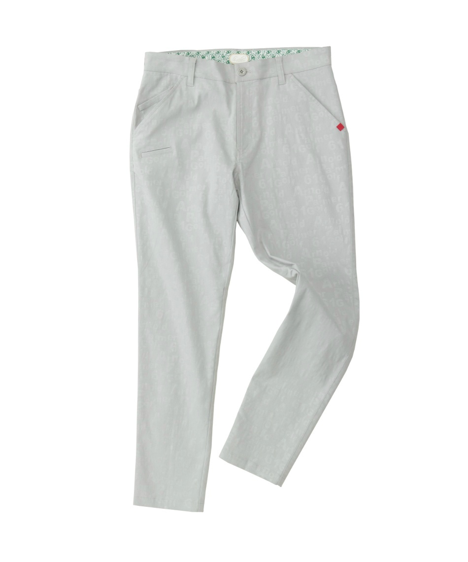 獲得ポイント57pt 【送料無料】アーノルドパーマー(arnold palmer) ゴルフウェア ロングパンツ ストレッチ裏パイルエンボスパンツ AP220207C02 【2024年秋冬モデル】 メンズ GY 85