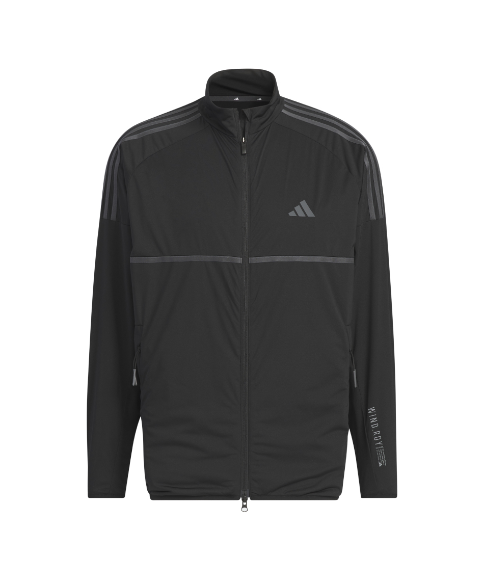 ゴルフウェア ブルゾン WIND.RDY スリーストライプスフルジップ