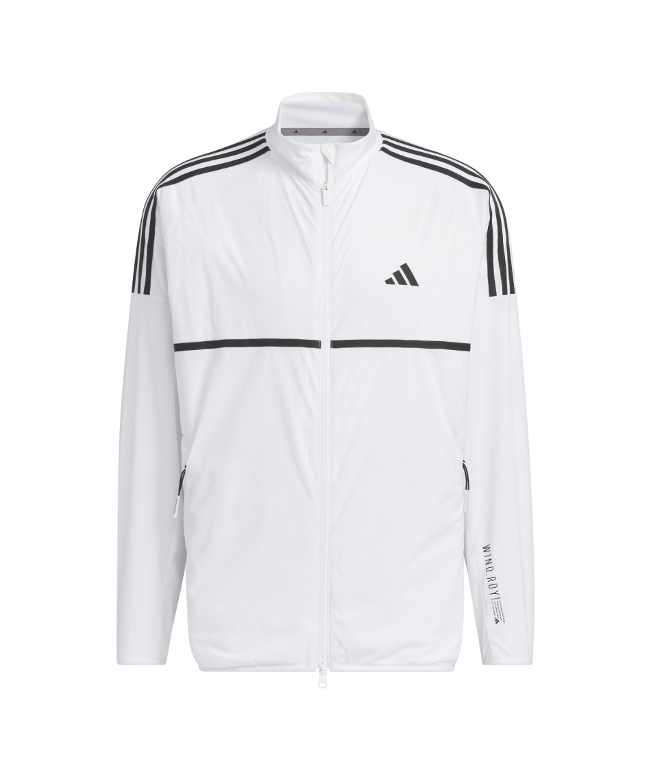 ゴルフウェア ブルゾン WIND.RDY スリーストライプスフルジップ