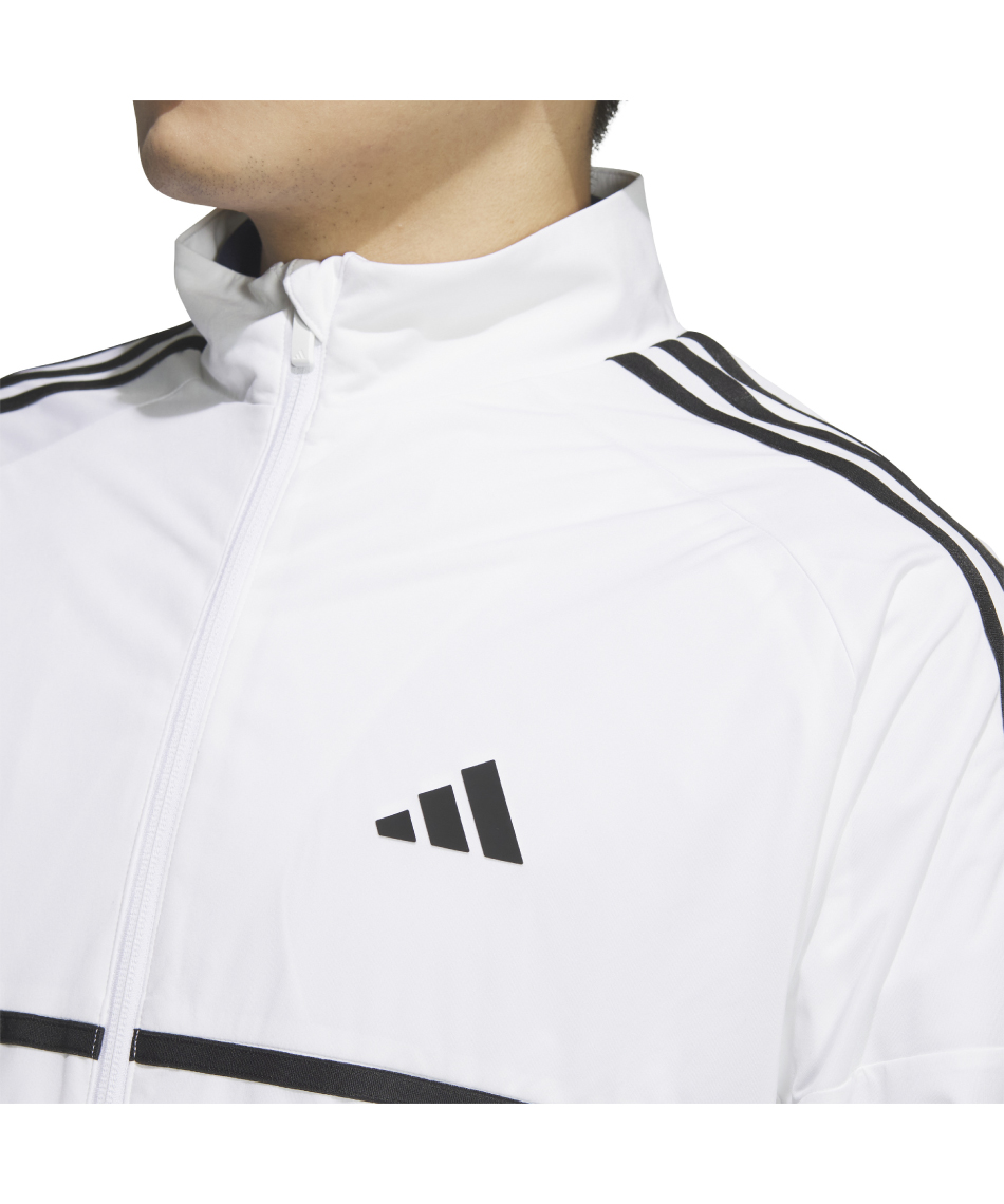 ゴルフウェア ブルゾン WIND.RDY スリーストライプスフルジップ