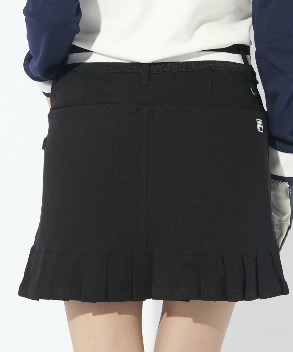 ゴルフウェア スカート バックプリーツスカート インナーパンツセット