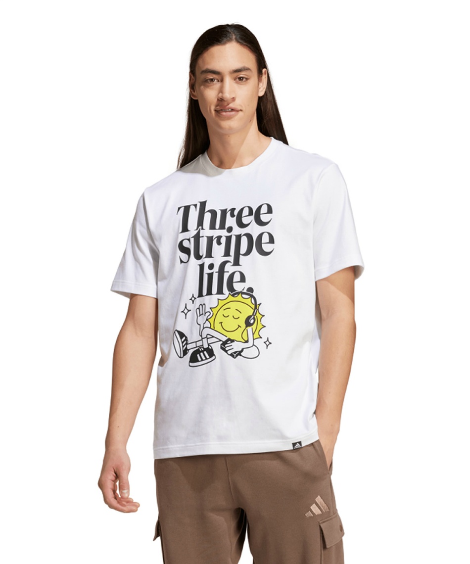 Tシャツ 半袖 ポジティビティ グラフィック 半袖Tシャツ IY0727 JMM56