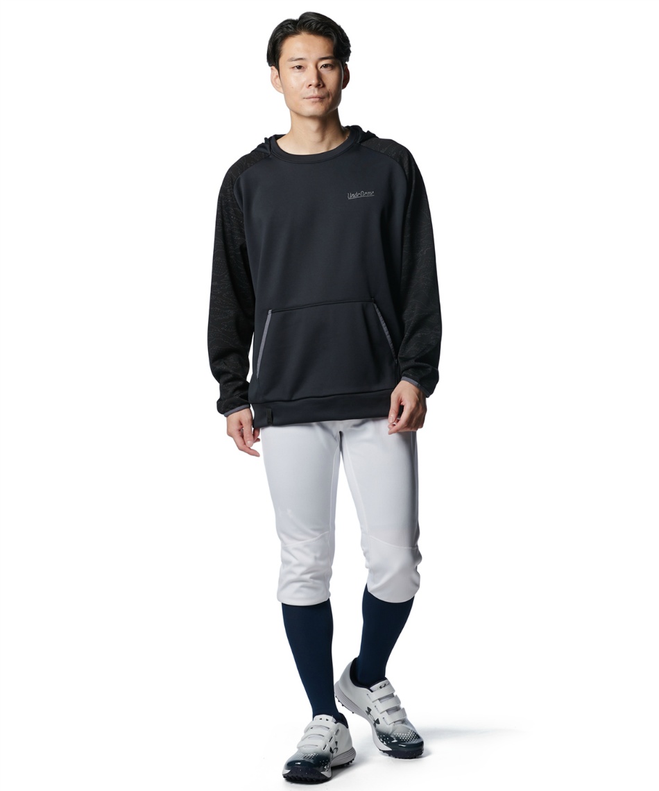 野球 スウェットパーカー UA YARD AF HOODIE 1388401-001 | スポーツ