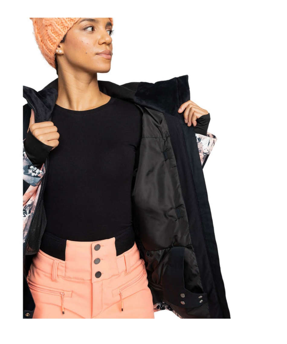 ROXY スノーボードウェア M 黒 DRYFLIGHT ROXY スノーボードウェア M 黒 DRYFLIGHT ROXY 20/21 ロキシー スノー