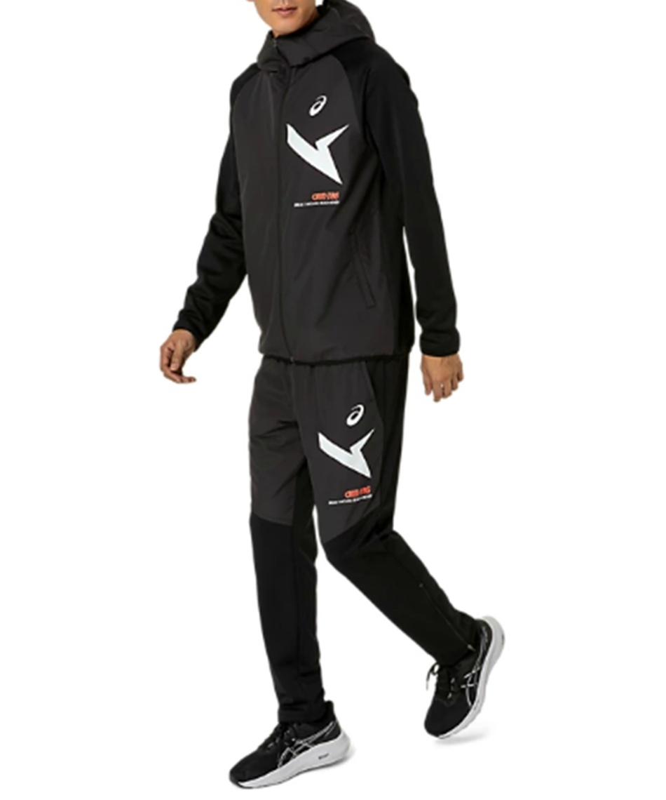 【新品】[アシックス] トレーニングウェア ハイブリッド中わたフリースパンツ ハイブリッド中わたフリースパンツ | パフォーマンスブラック
