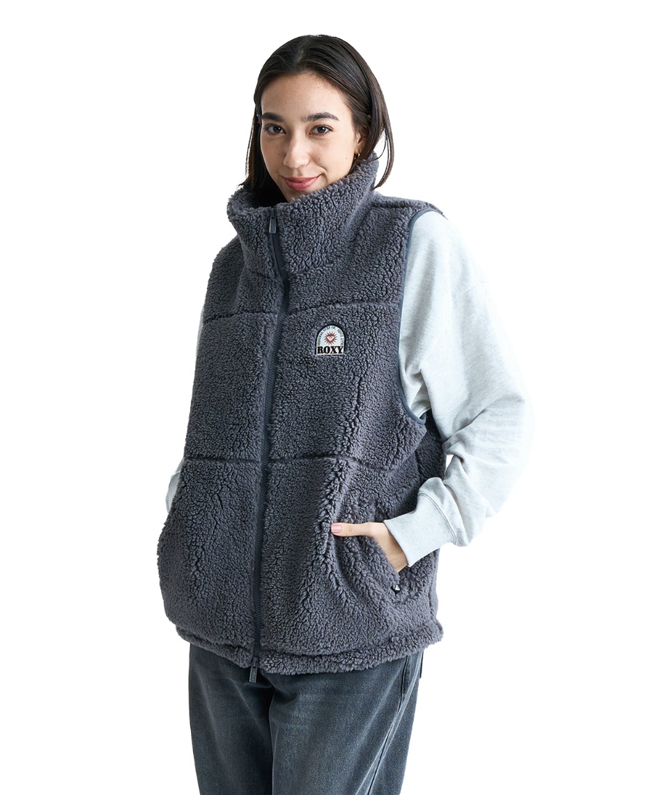 □ ロキシー(ROXY) ベスト BTRTHNTHESUN ボアベスト RJK244016 【国内