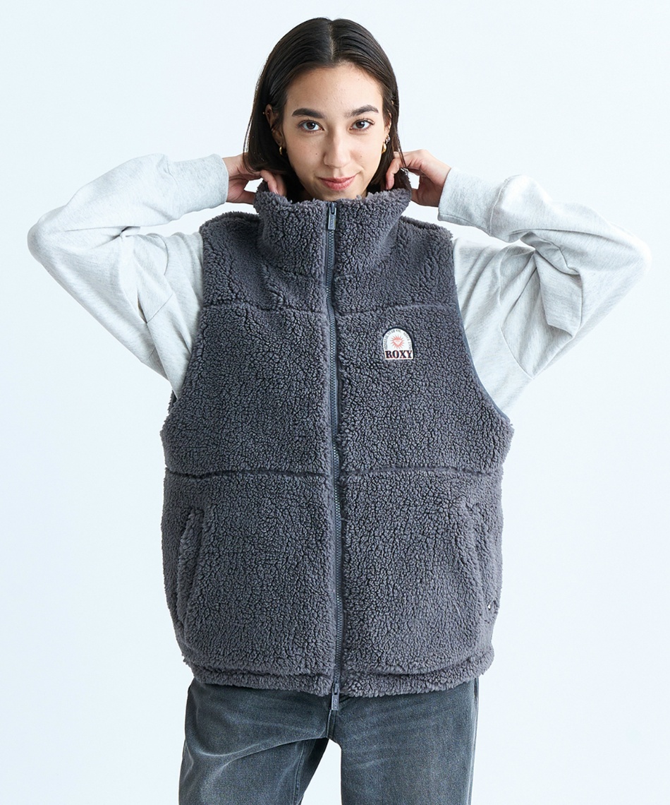 □ ロキシー(ROXY) ベスト BTRTHNTHESUN ボアベスト RJK244016 【国内