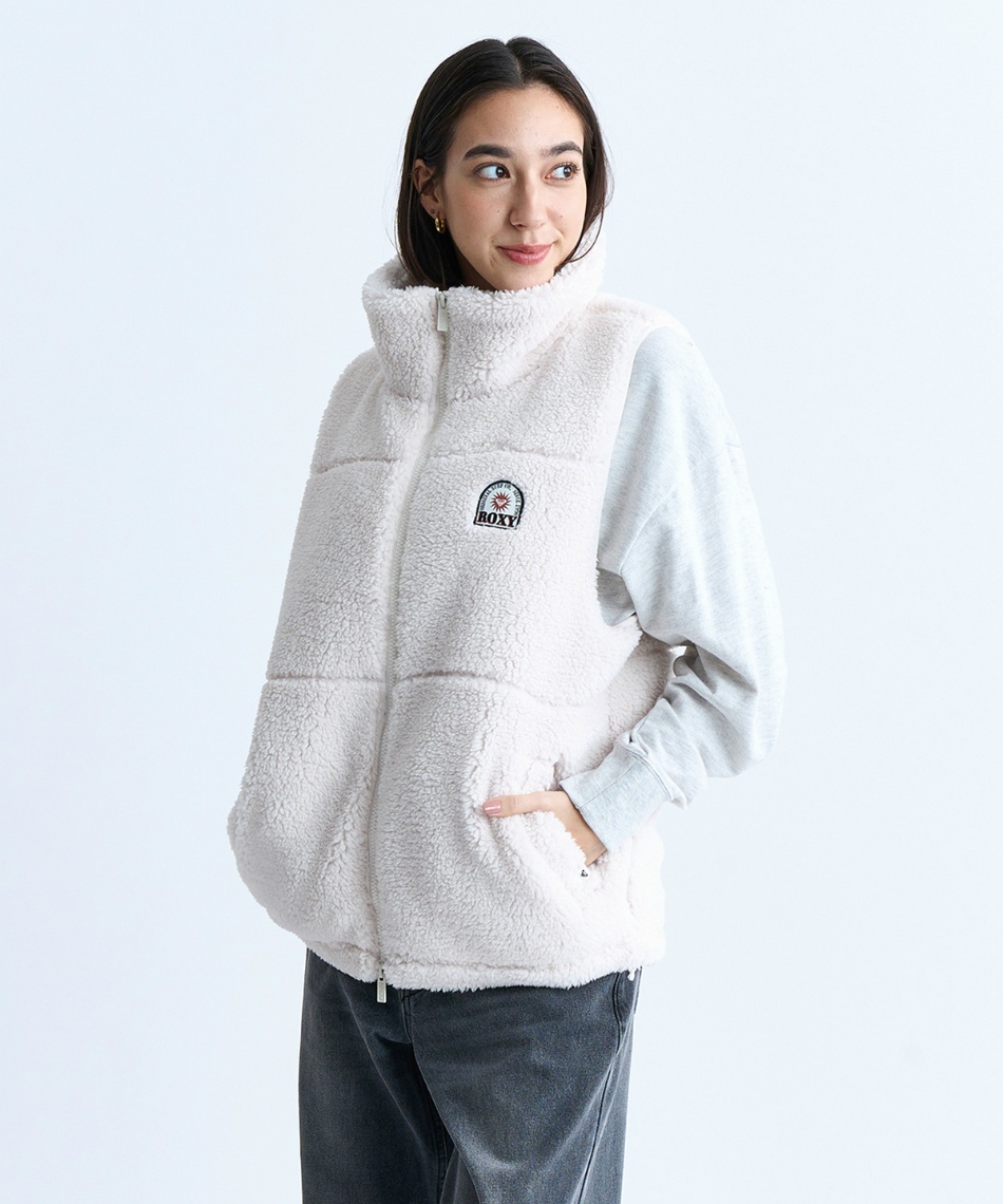 □ ロキシー(ROXY) ベスト BTRTHNTHESUN ボアベスト RJK244016 【国内