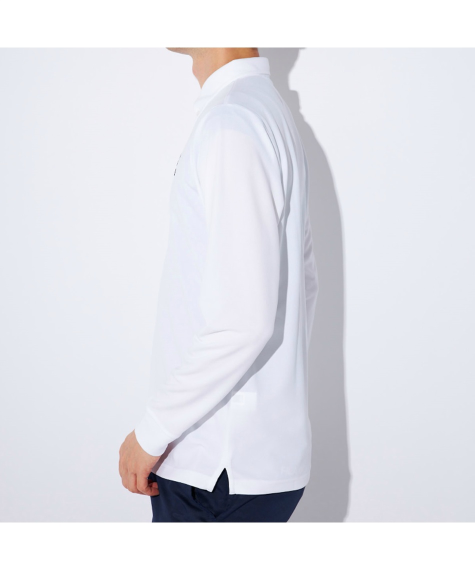 ゴルフウェア ポロシャツ 長袖 無地長袖ポロシャツ 784515Y 【ご自宅