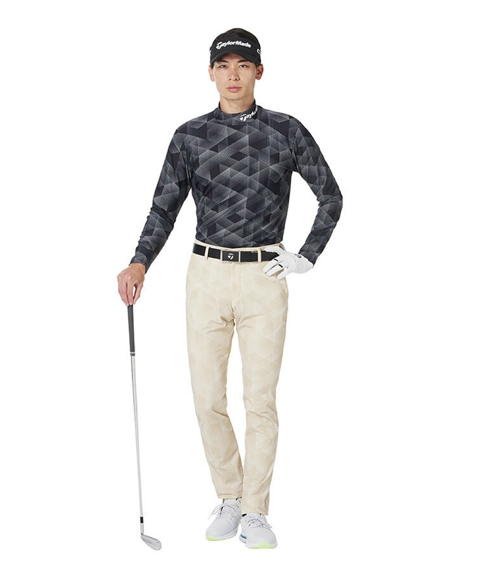 ゴルフウェア 長袖シャツ ツアー TMグラフィック LS モック UN324